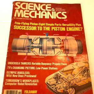 1983 Science and Mechanics Magazine November/December Successor To The Piston